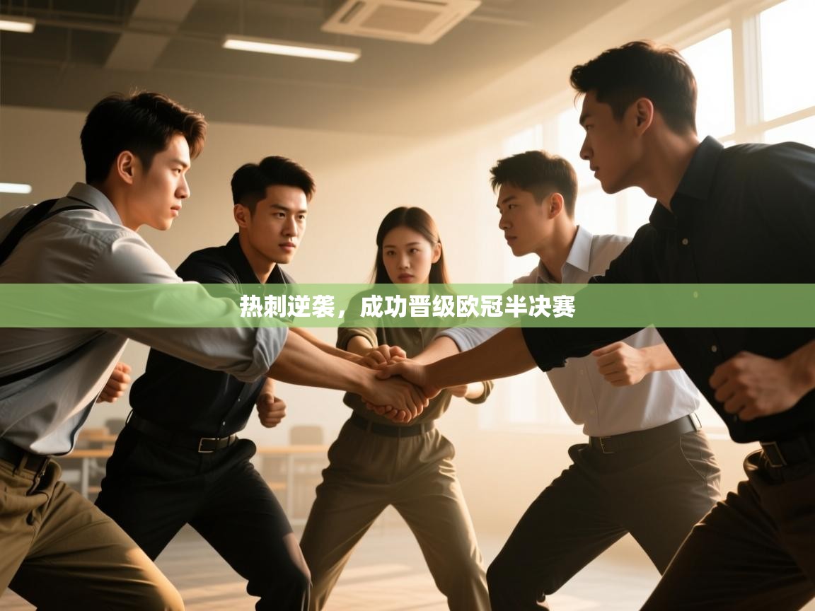 热刺逆袭,成功晋级欧冠半决赛